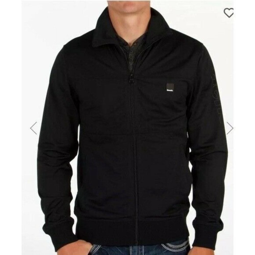 BENCH Natter Track Jacket Black Size Medium